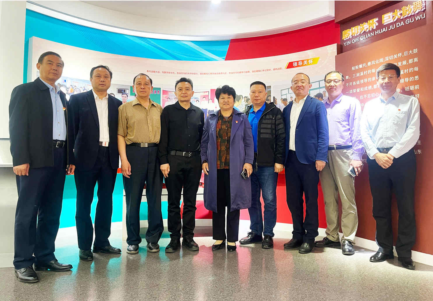 协会受邀参加章丘区三涧溪村乡村振兴考察活动